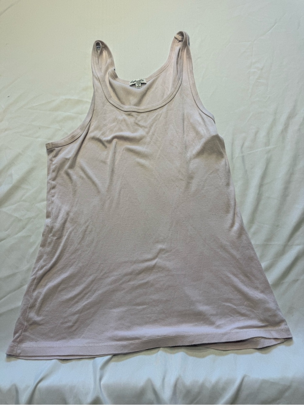 Splendid Light Pink Scoop Neck Tank Top